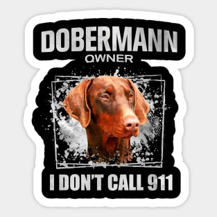 Doberman Pinscher - Dobermann Sticker